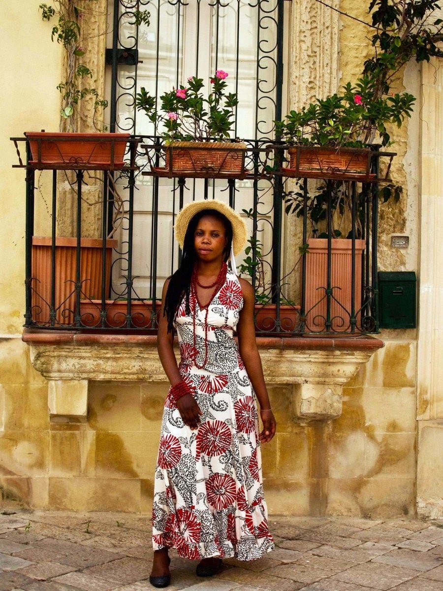 Vestito Hollywood Viscosa - bianco - Bijondo