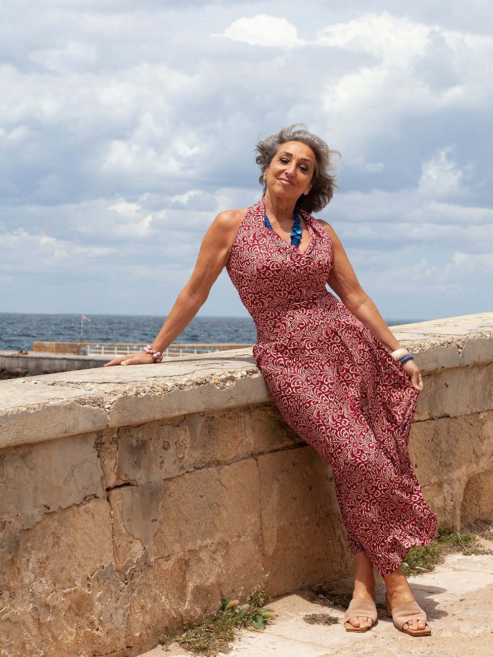 Vestito Hollywood Viscosa - bianco - Bijondo