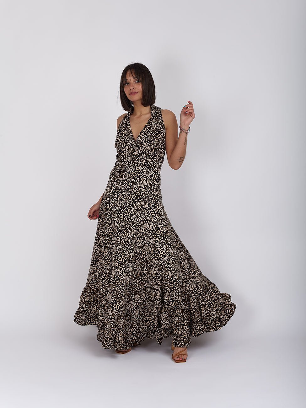 Vestito Hollywood Viscosa - nero - Bijondo