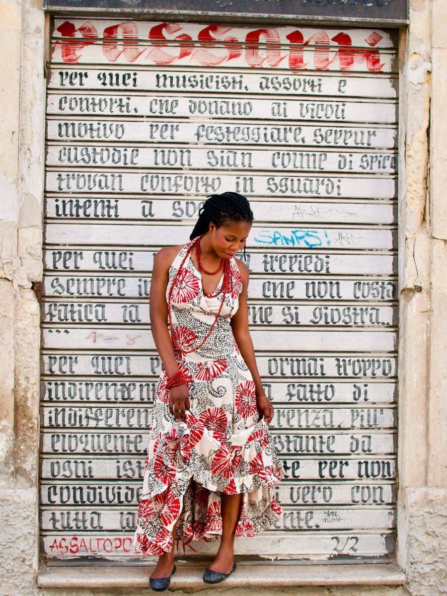 Vestito Hollywood Viscosa - rosso - Bijondo