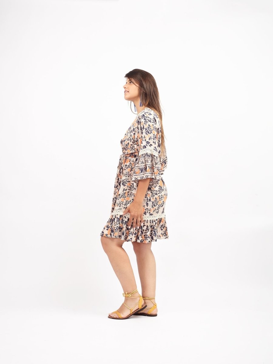 Vestito Indha - pesca - Bijondo