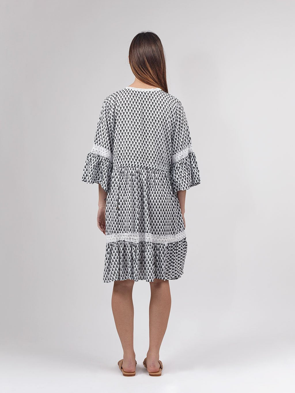 Vestito Indha - bianco - Bijondo