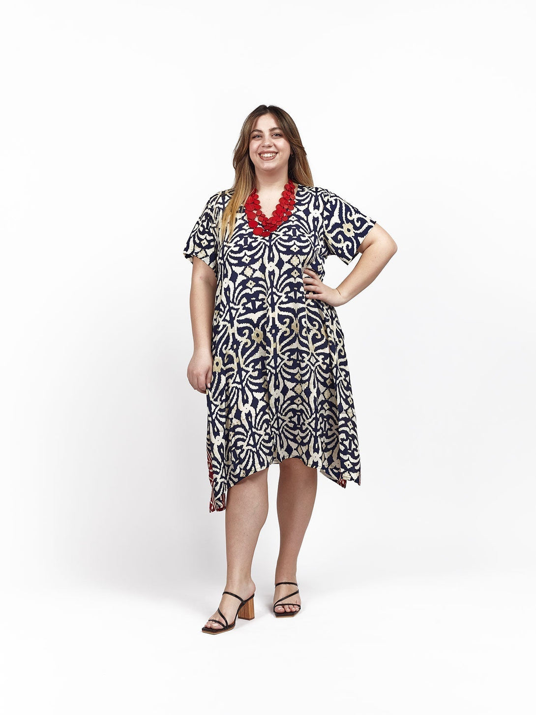 Vestito Seta Isabel - verde - Bijondo