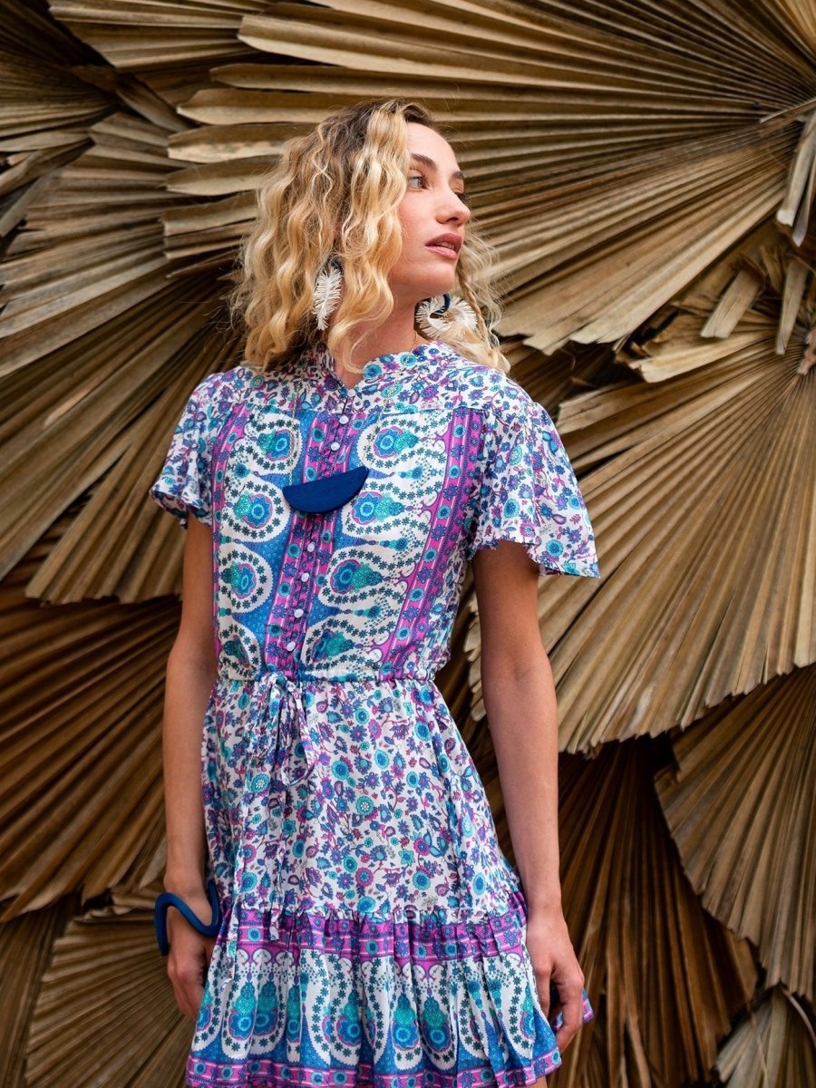 Vestito Jazz corto - giallo - Bijondo