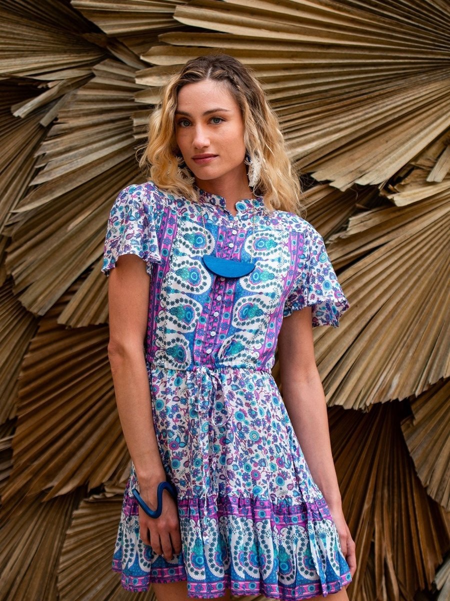 Vestito Jazz corto - giallo - Bijondo