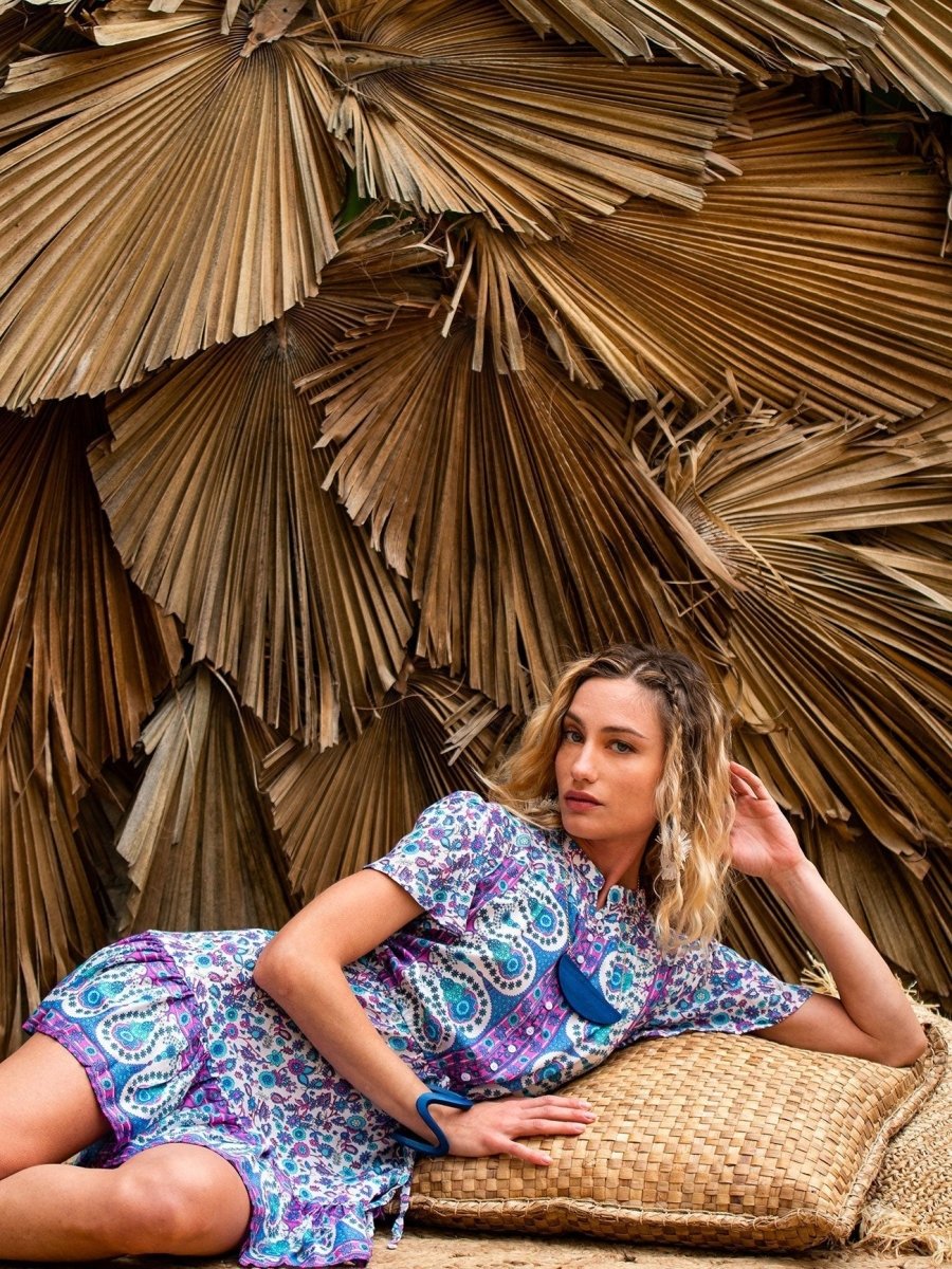 Vestito Jazz corto - giallo - Bijondo