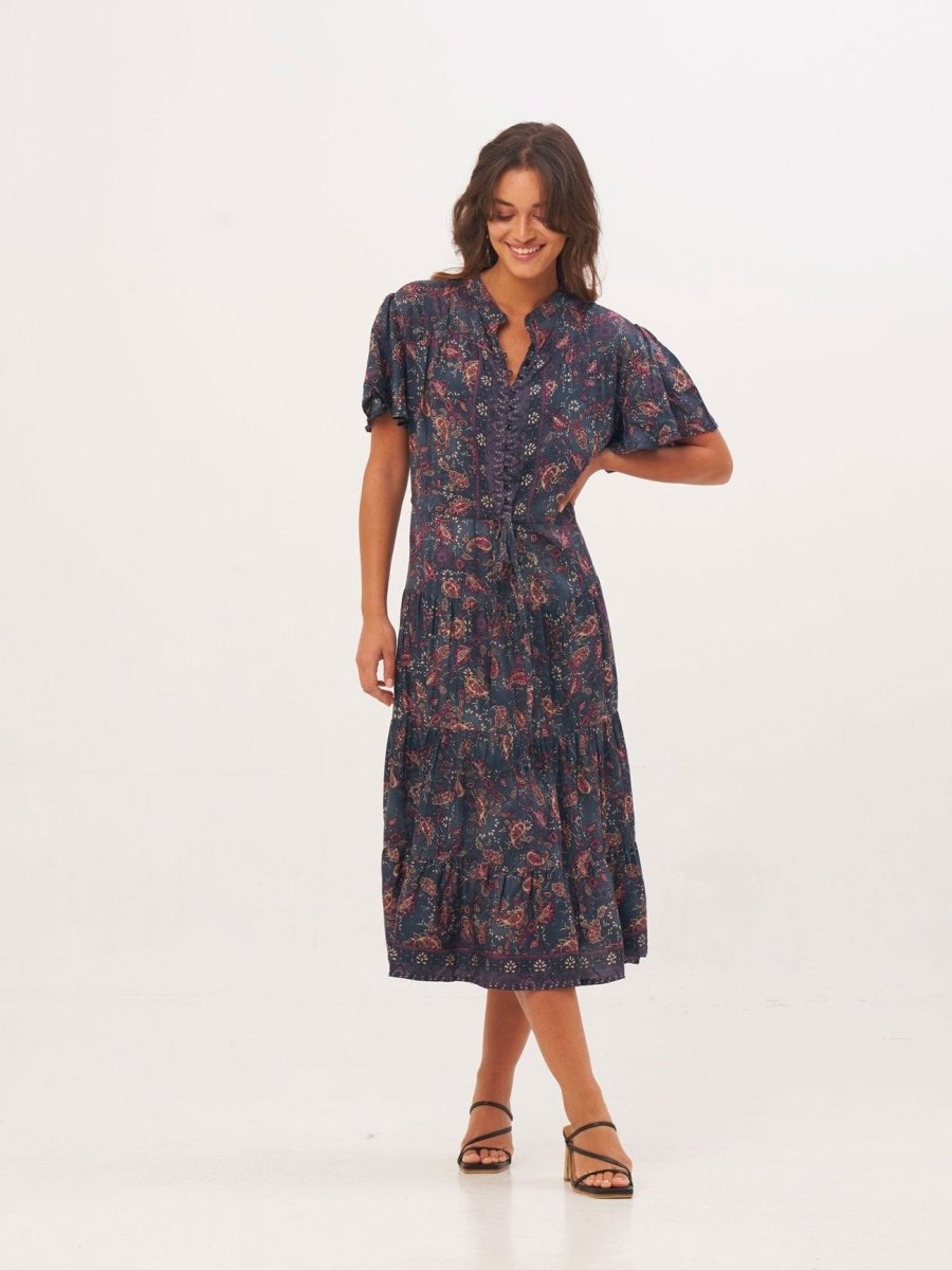 Vestito Jazz lungo - blu - Bijondo