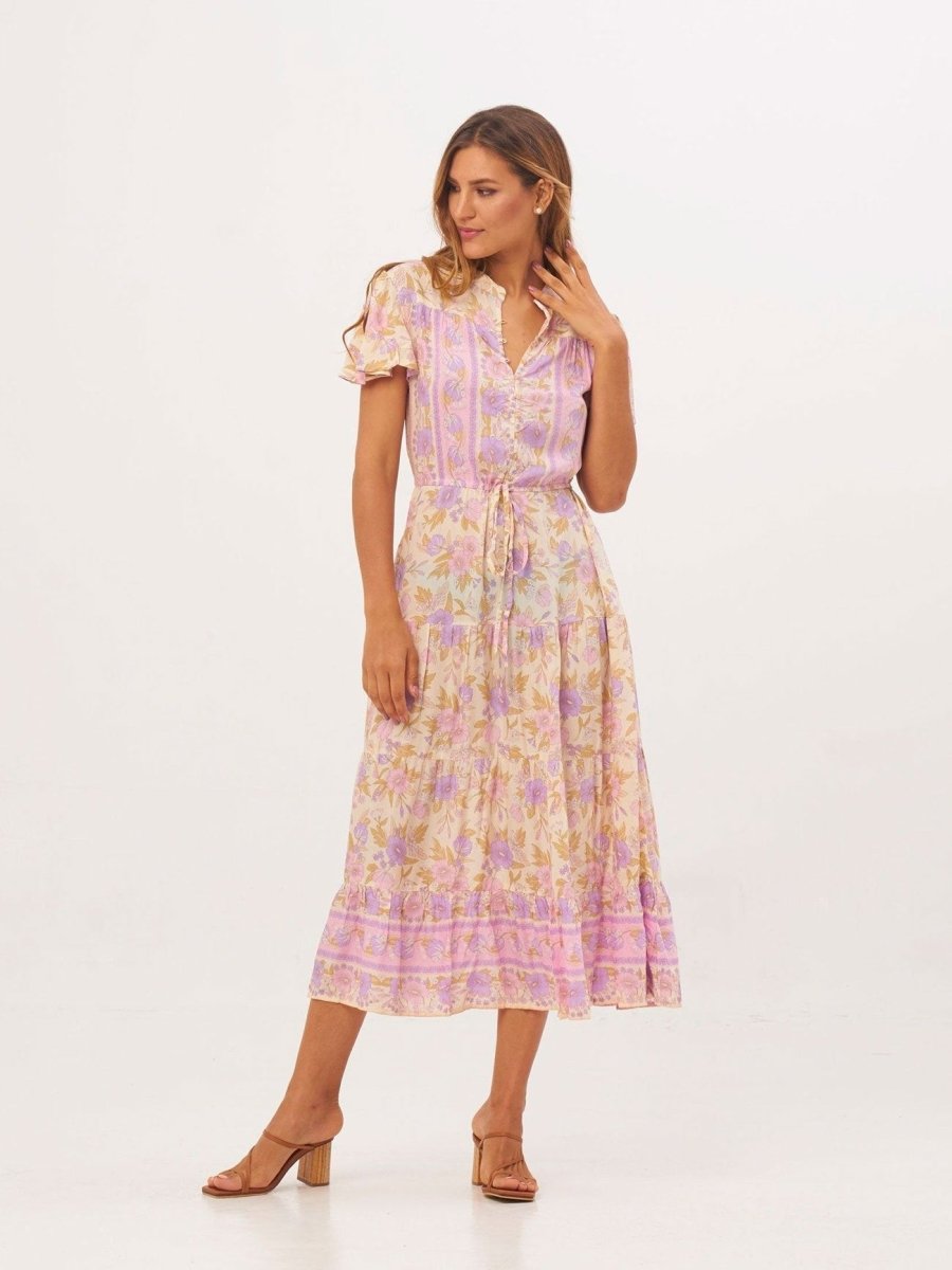 Vestito Jazz lungo - beige - Bijondo