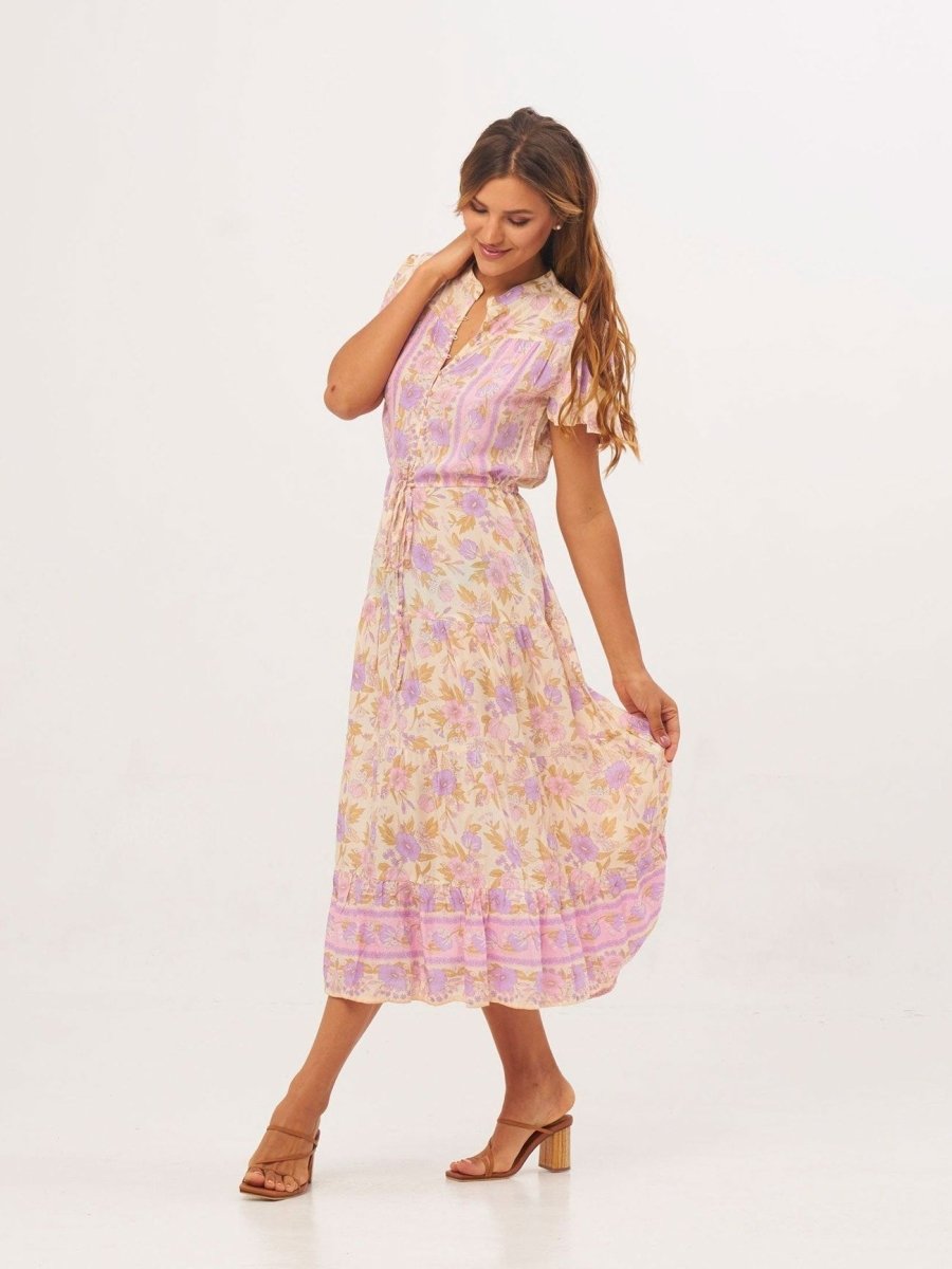 Vestito Jazz lungo - beige - Bijondo