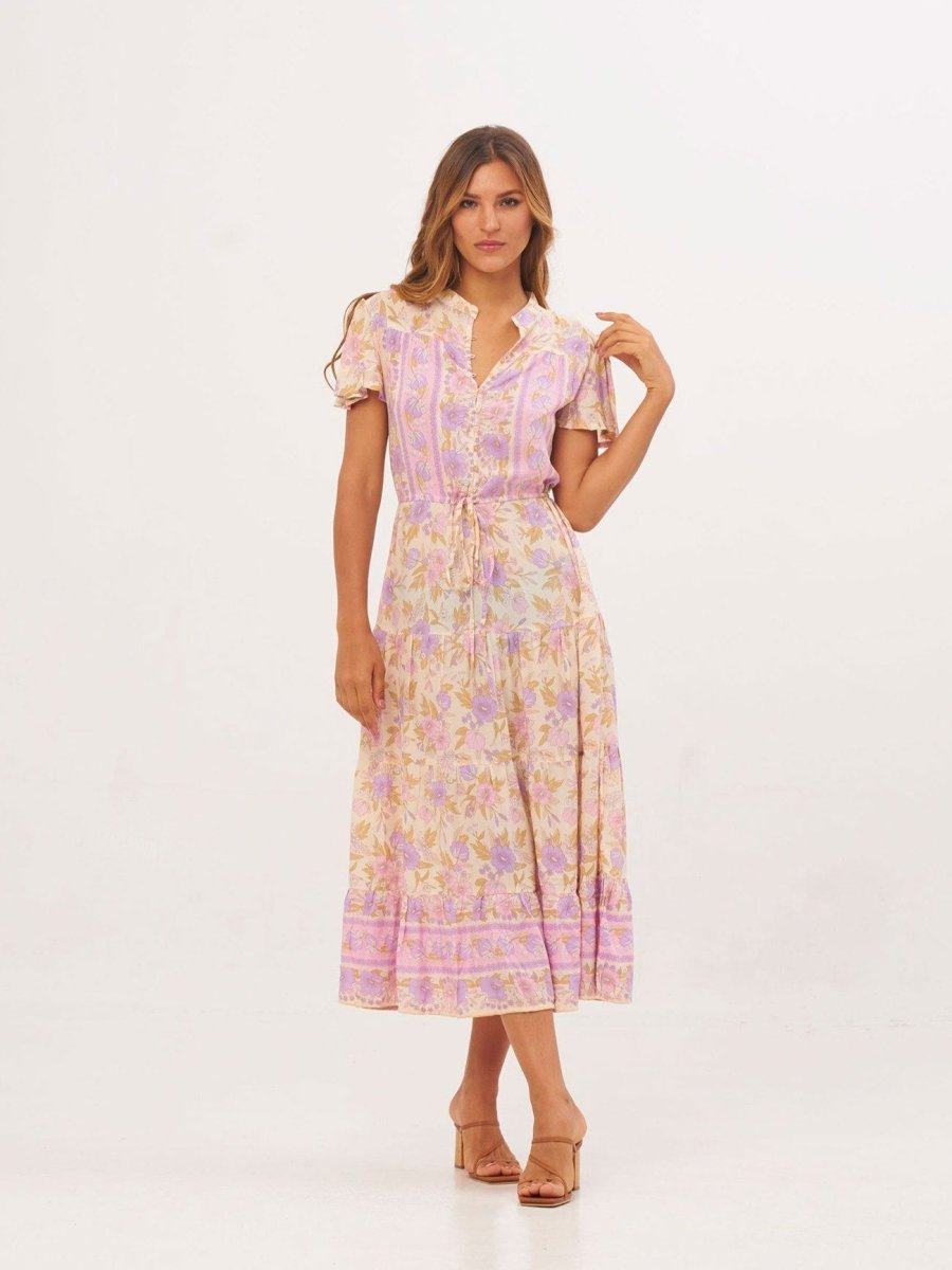 Vestito Jazz lungo - beige - Bijondo