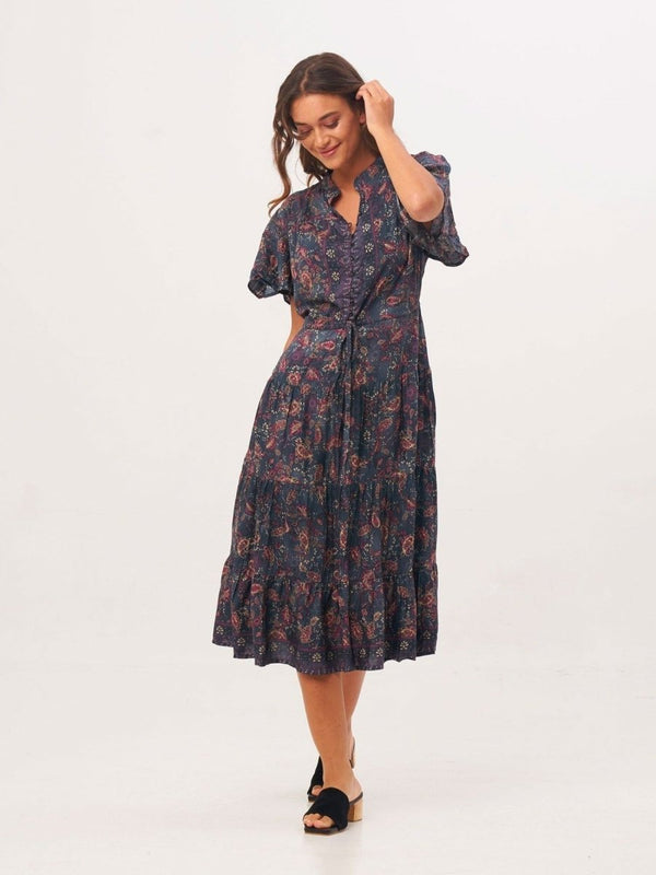 Vestito Jazz lungo - blu - Bijondo