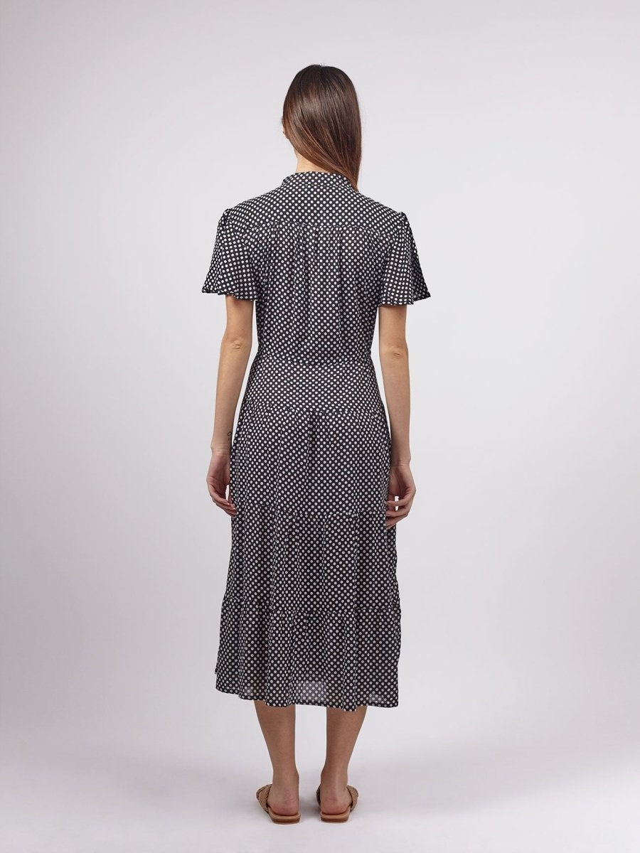 Vestito Jazz midi - verde - Bijondo