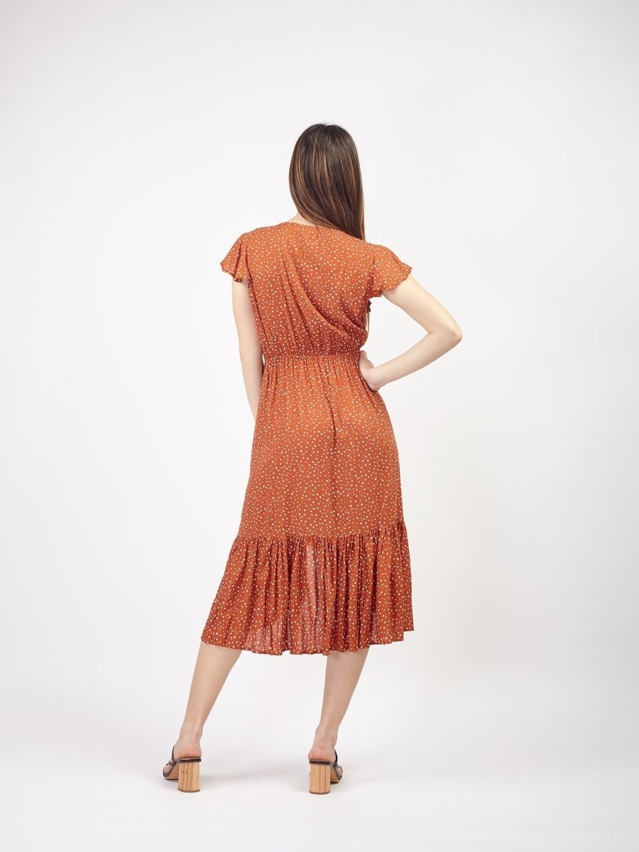 Vestito Jessica - ruggine - Bijondo