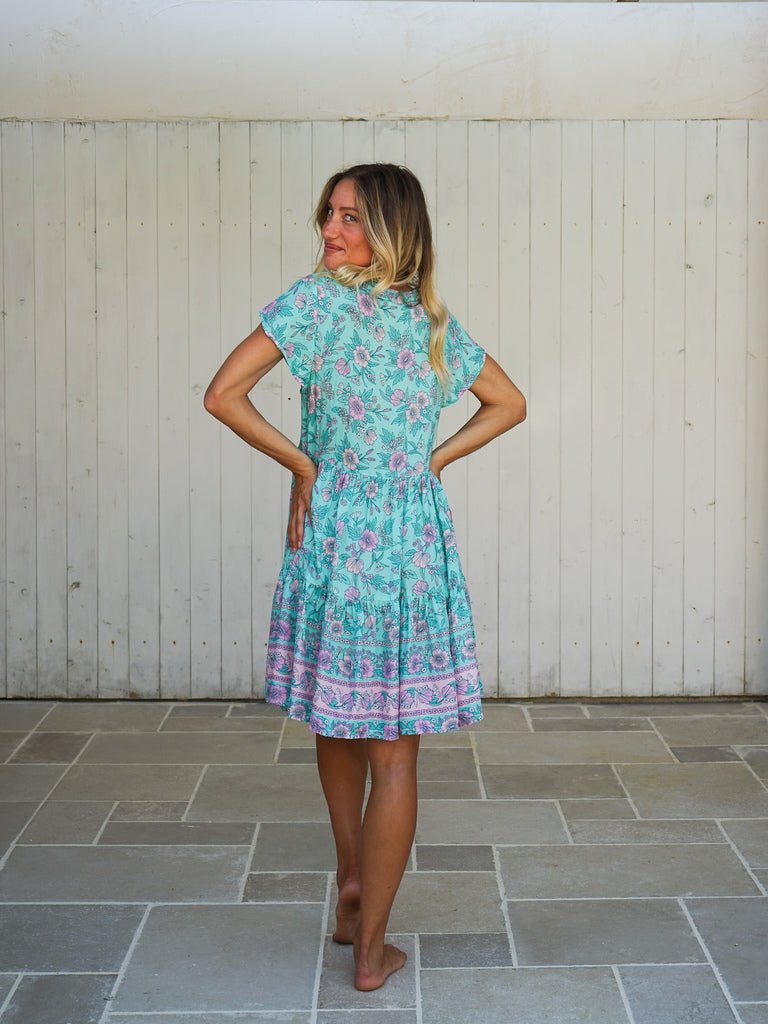 Vestito Laura - acquamarina - Bijondo