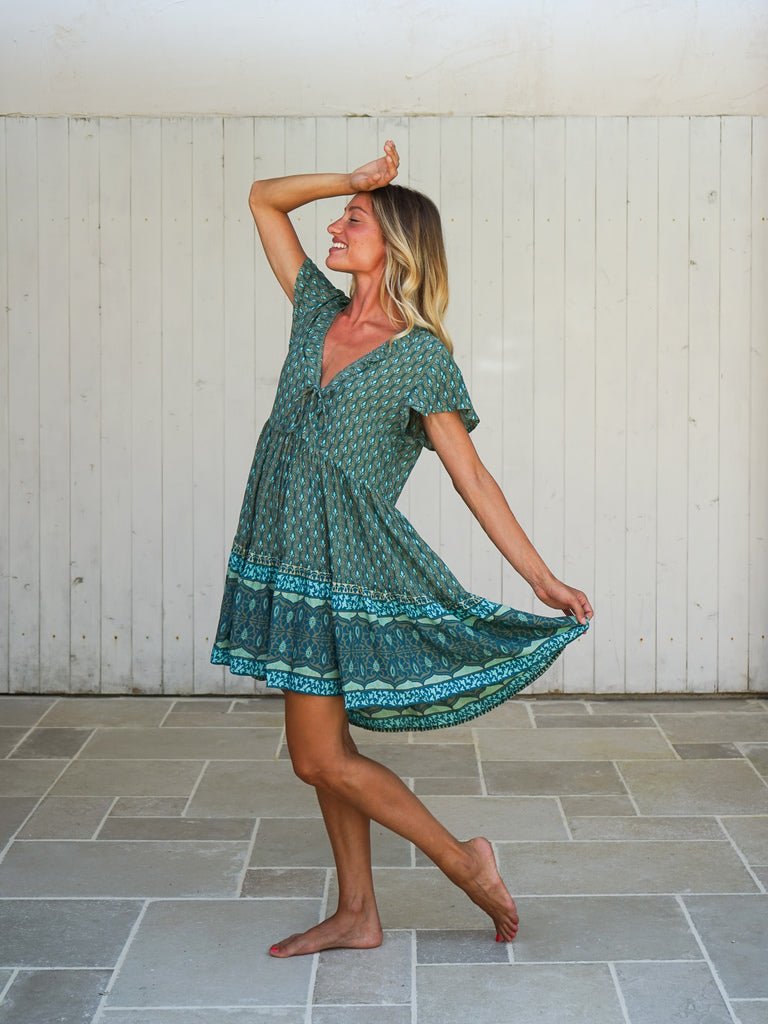 Vestito Laura - verdone - Bijondo