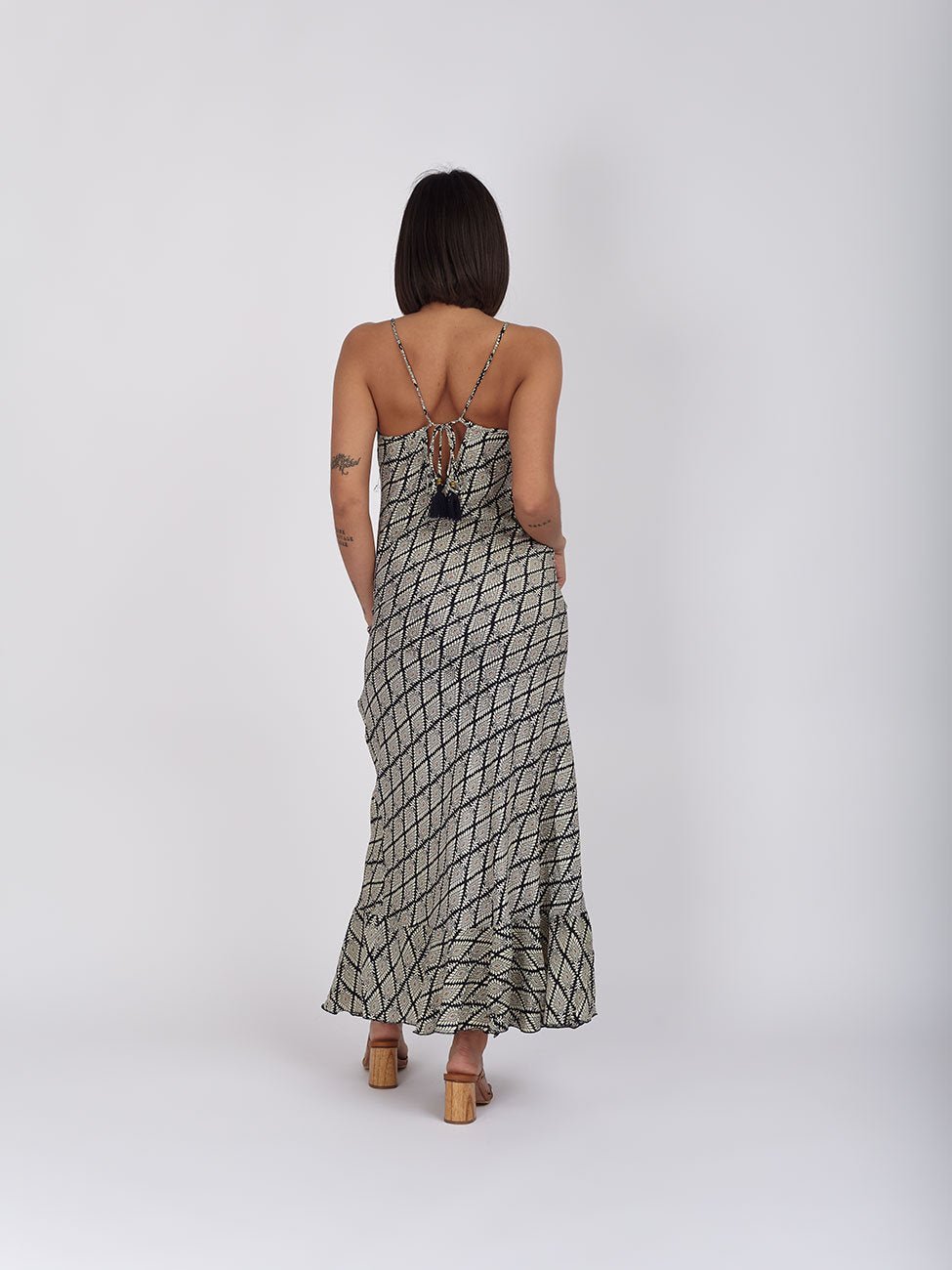 Vestito Laurel Seta - nero - Bijondo