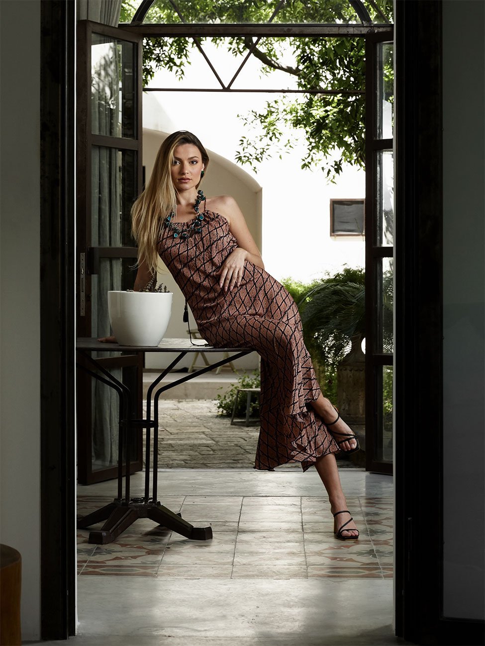 Vestito Laurel Seta - nero - Bijondo