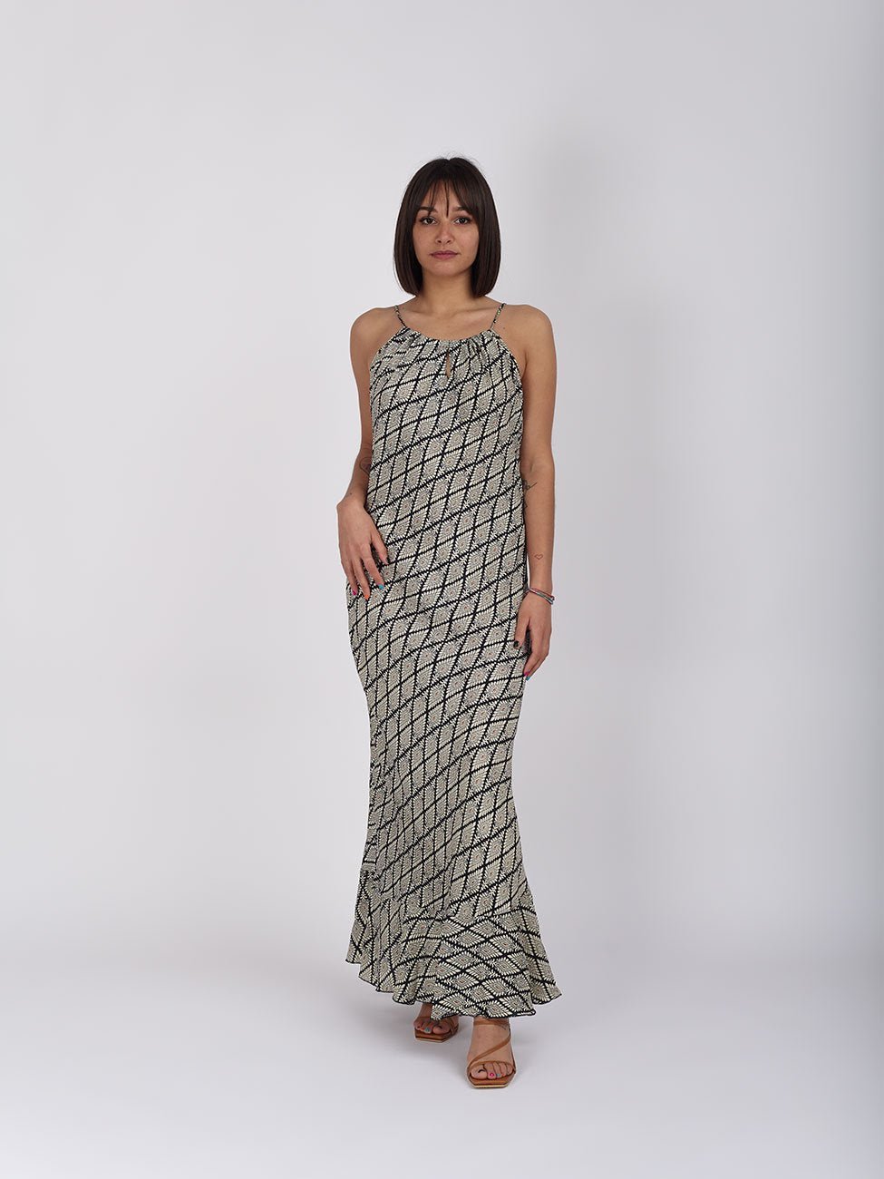 Vestito Laurel Seta - nero - Bijondo