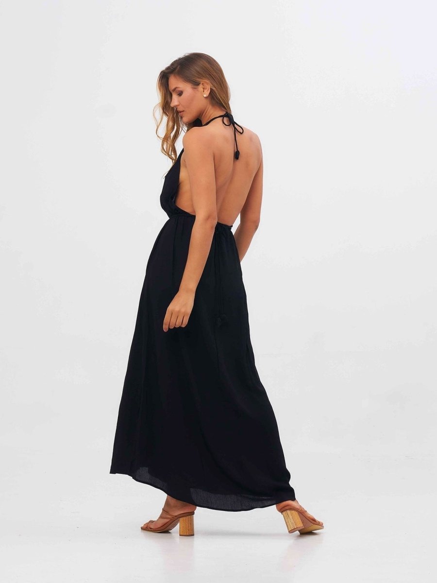 Vestito Lilith Open Back - nero - Bijondo