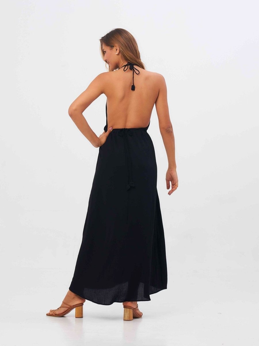 Vestito Lilith Open Back - nero - Bijondo