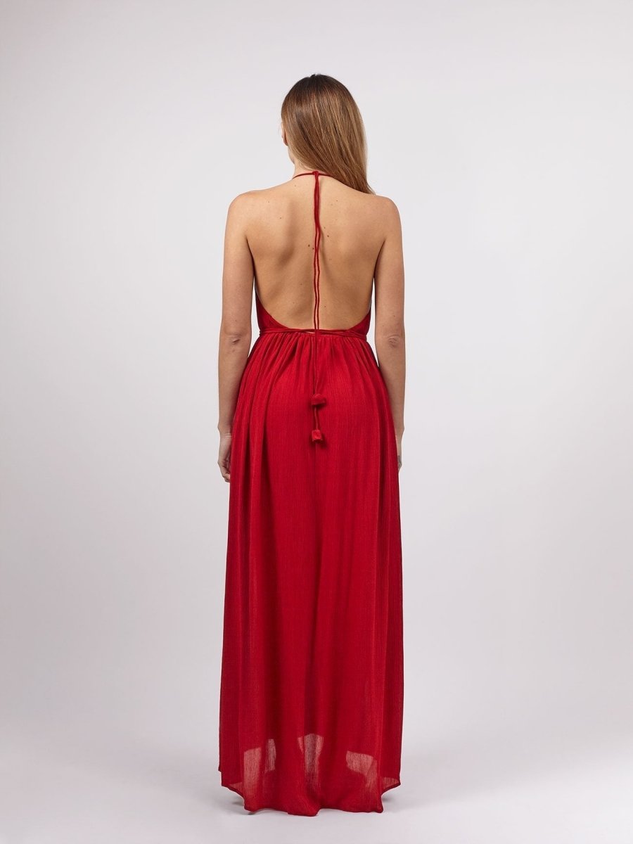 Vestito Lilith Open Back - rosso - Bijondo