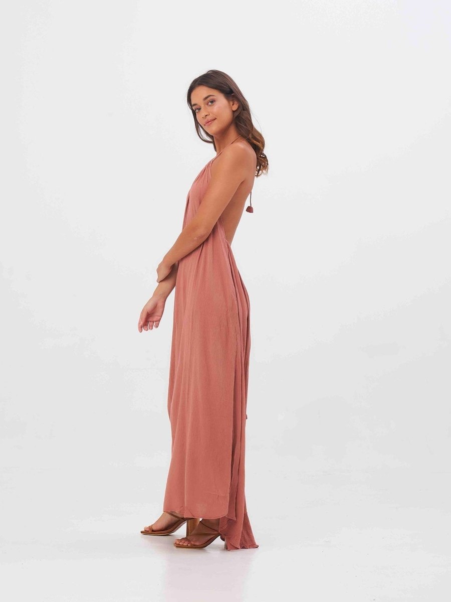 Vestito Lilith Open Back - blu - Bijondo