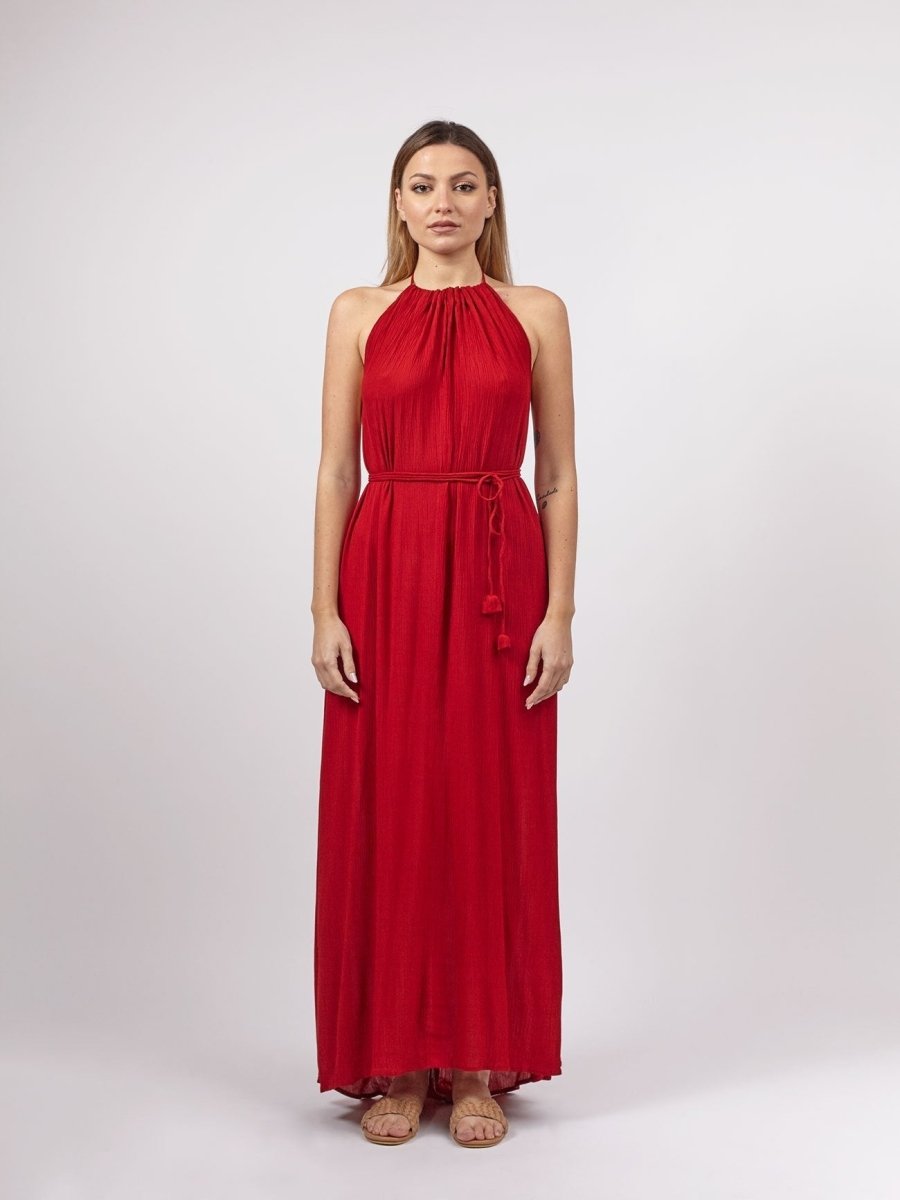 Vestito Lilith Open Back - rosso - Bijondo