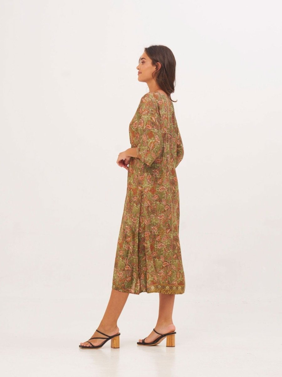 Vestito Linda - verde - Bijondo