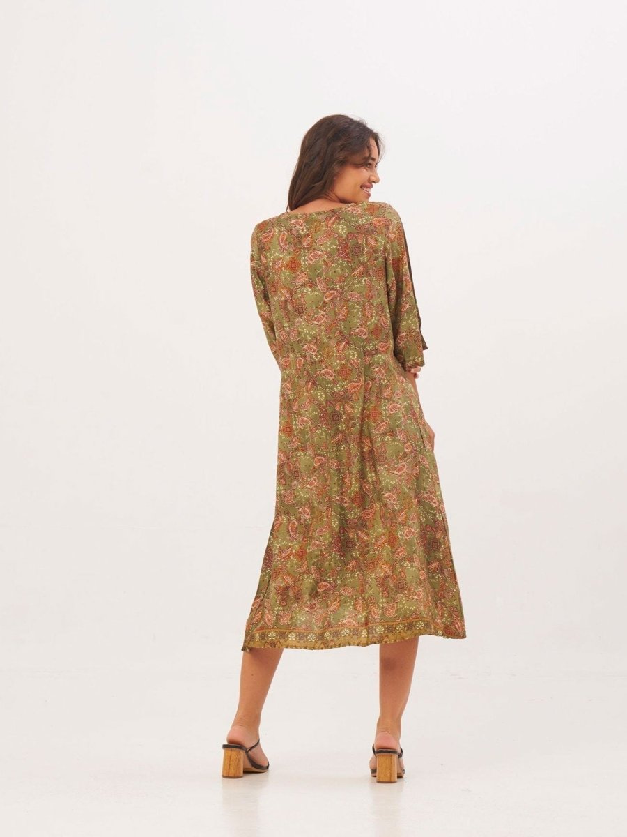 Vestito Linda - verde - Bijondo