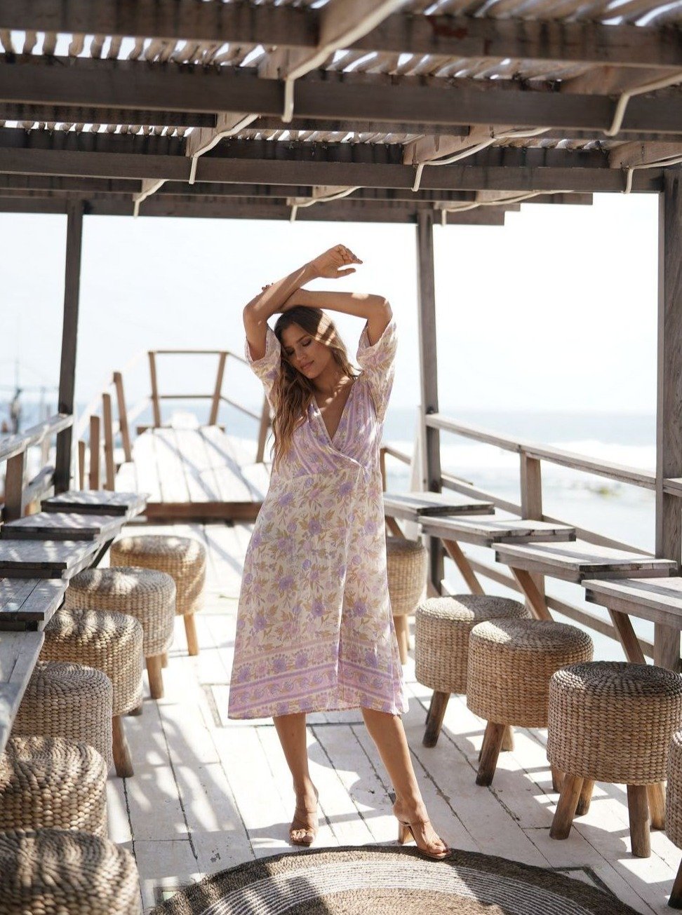 Vestito Linda - beige - Bijondo