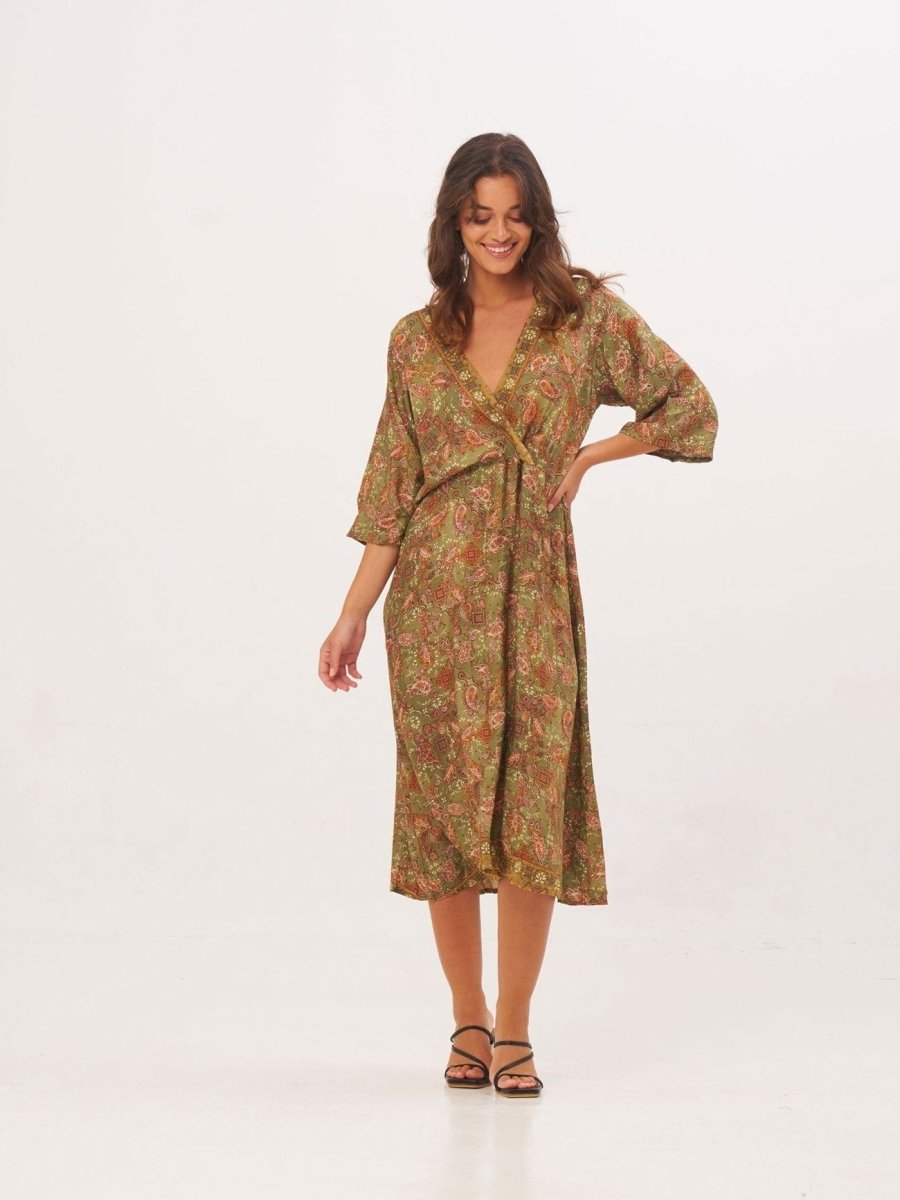 Vestito Linda - verde - Bijondo