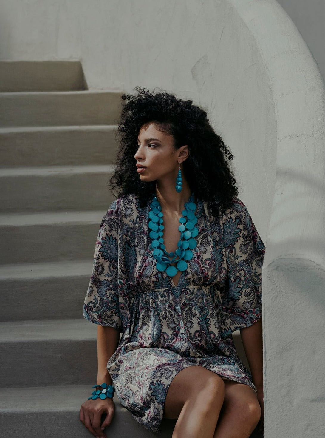 Vestito Luana - off-white - Bijondo