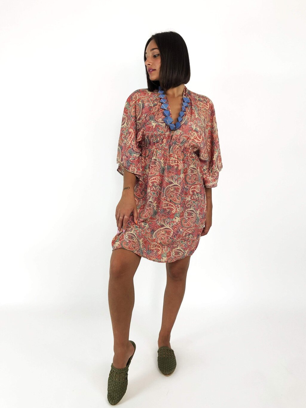 Vestito Luana - pesca - Bijondo