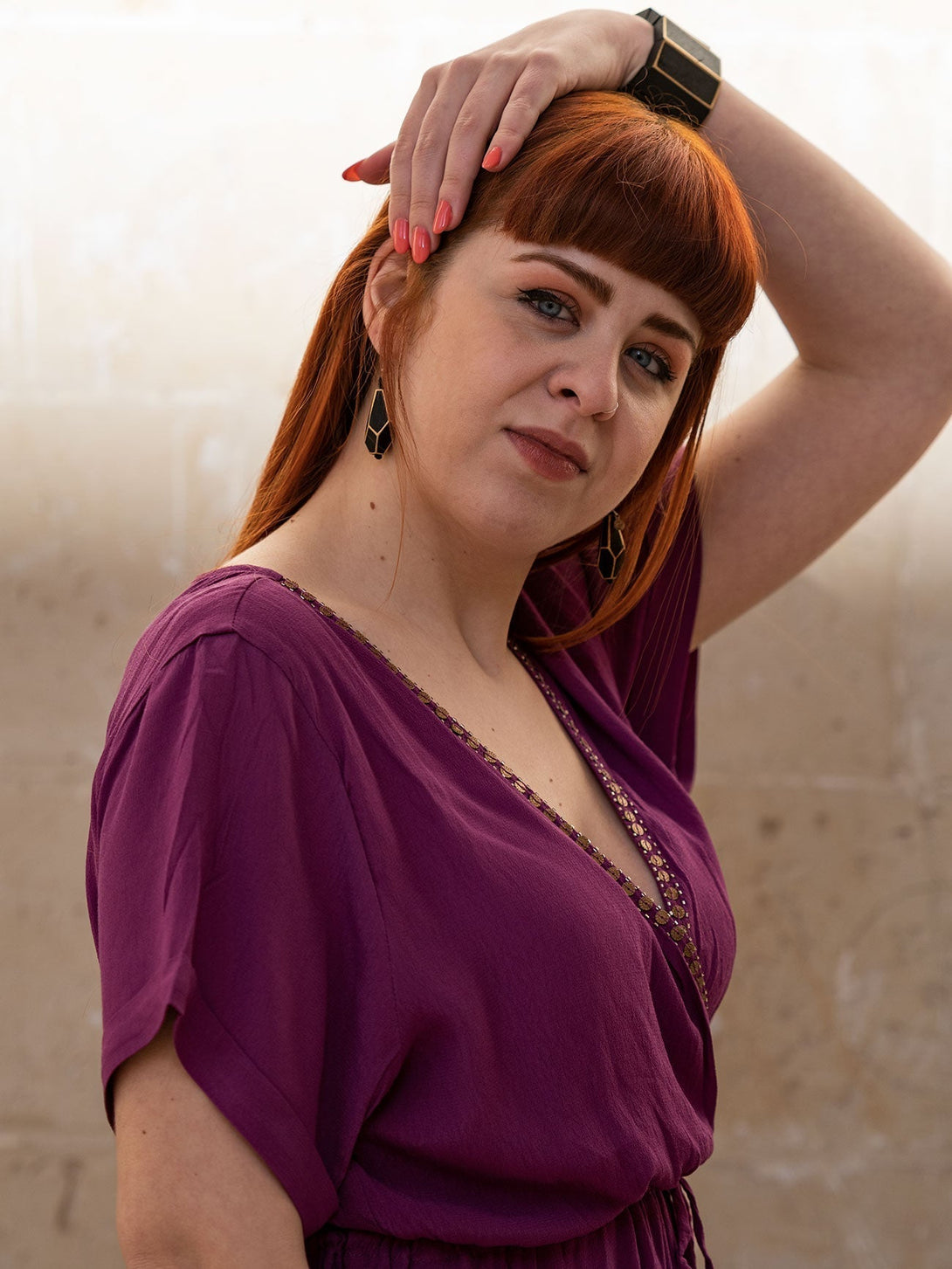 Vestito Luna - lilla - Bijondo