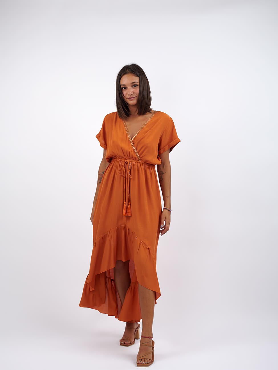 Vestito Luna - arancione - Bijondo