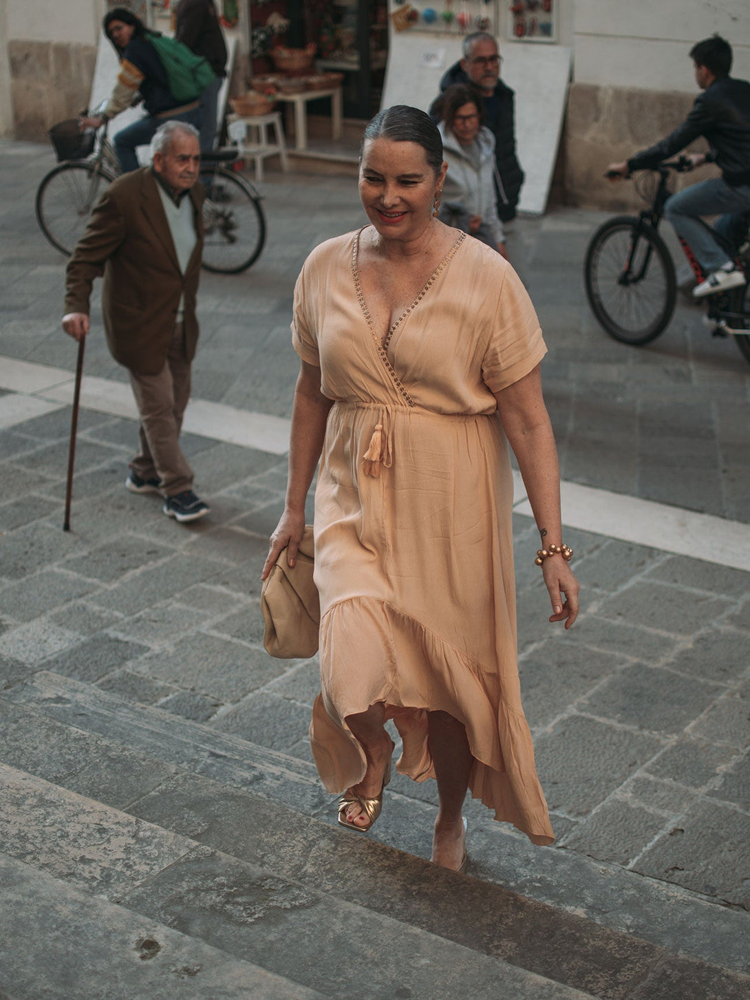 Vestito Luna - beige - Bijondo