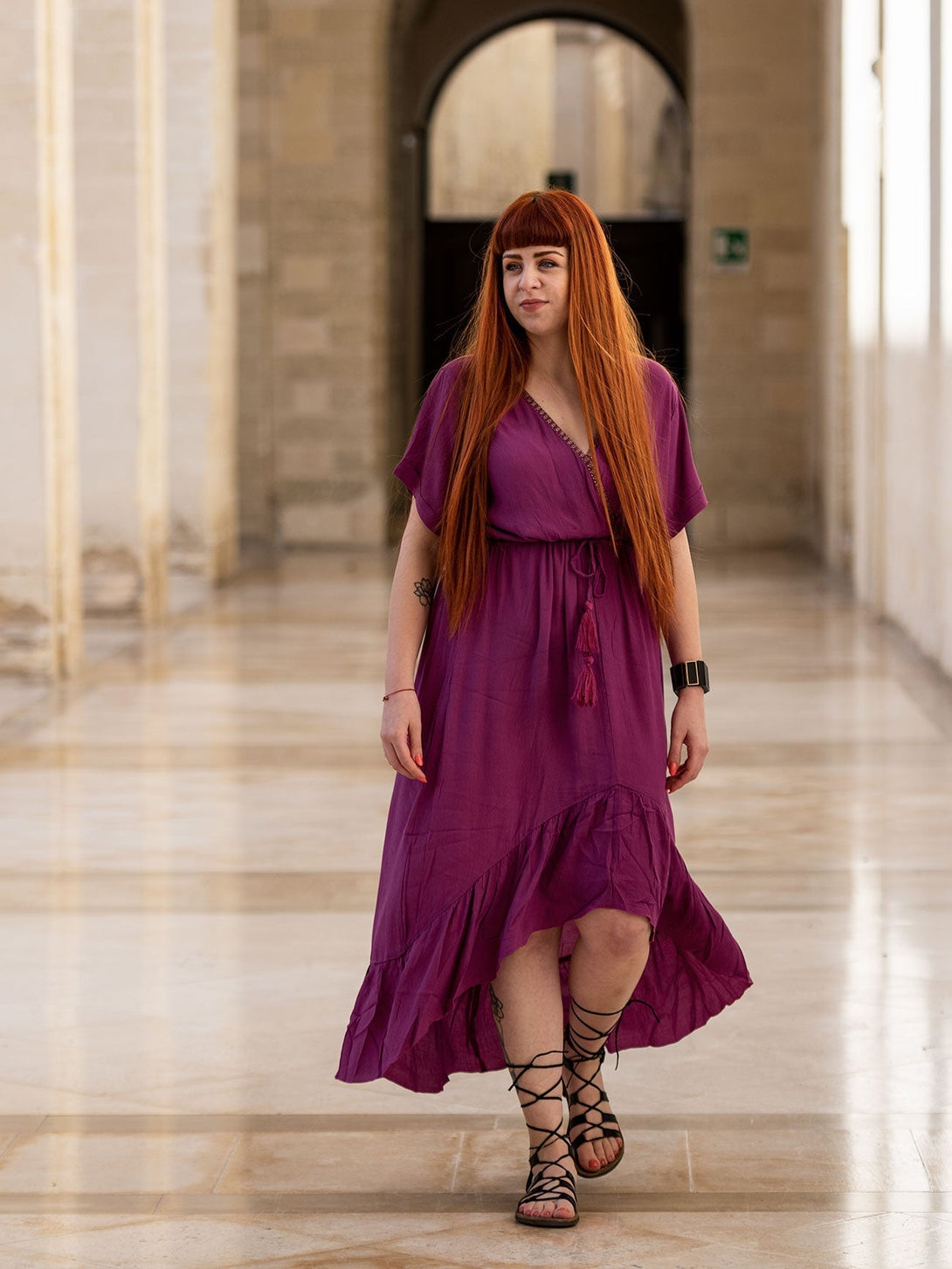 Vestito Luna - orchidea - Bijondo