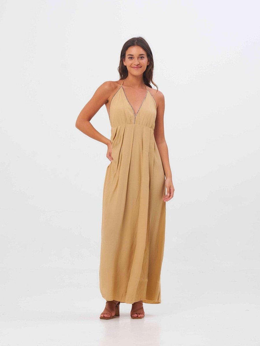 Vestito Lungo Angelica - blu - Bijondo