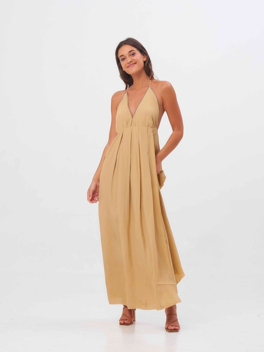 Vestito Lungo Angelica - blu - Bijondo