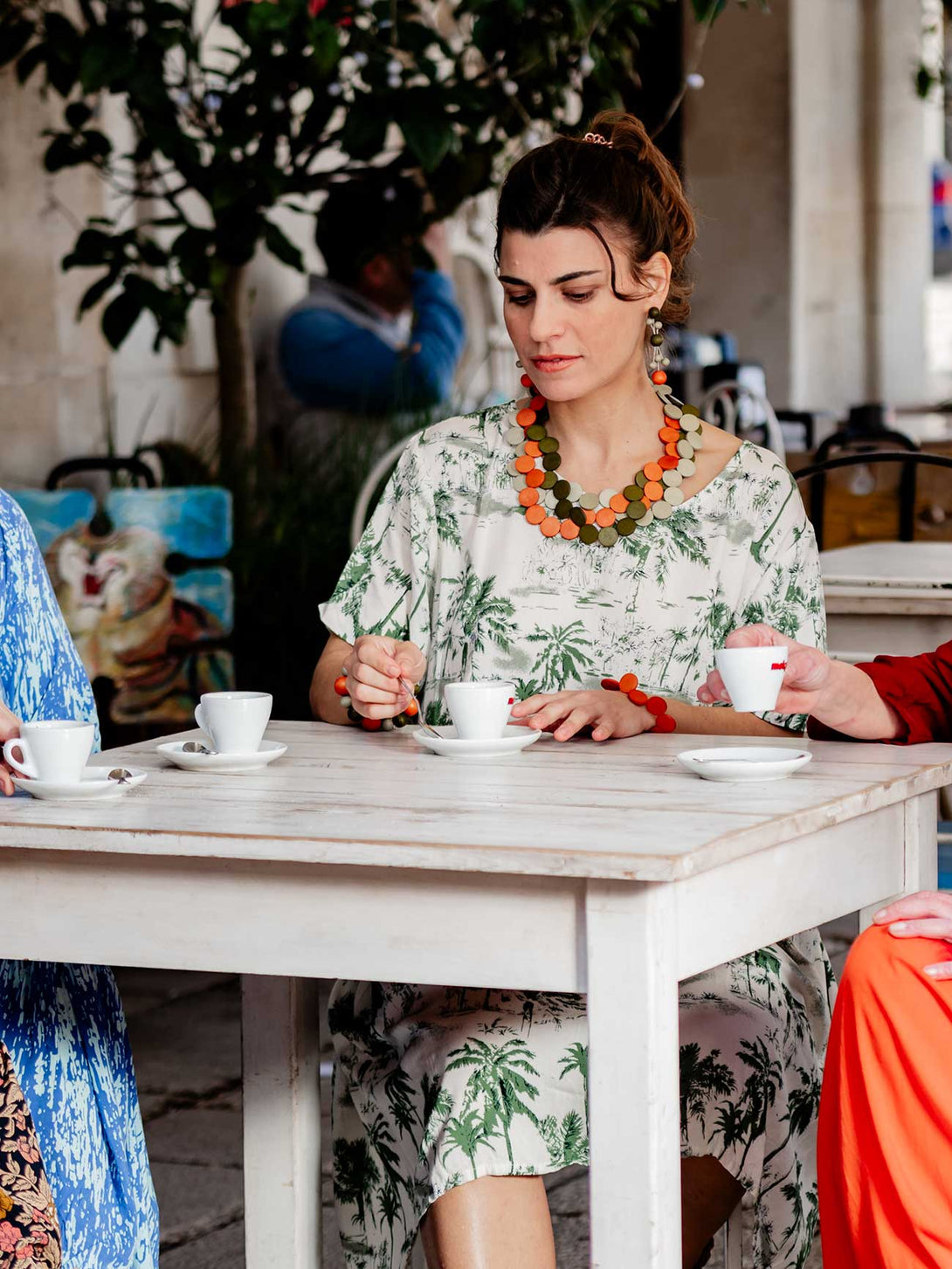 Vestito Mahoti corto rayon-Vestito-Bijondo-Bijondo