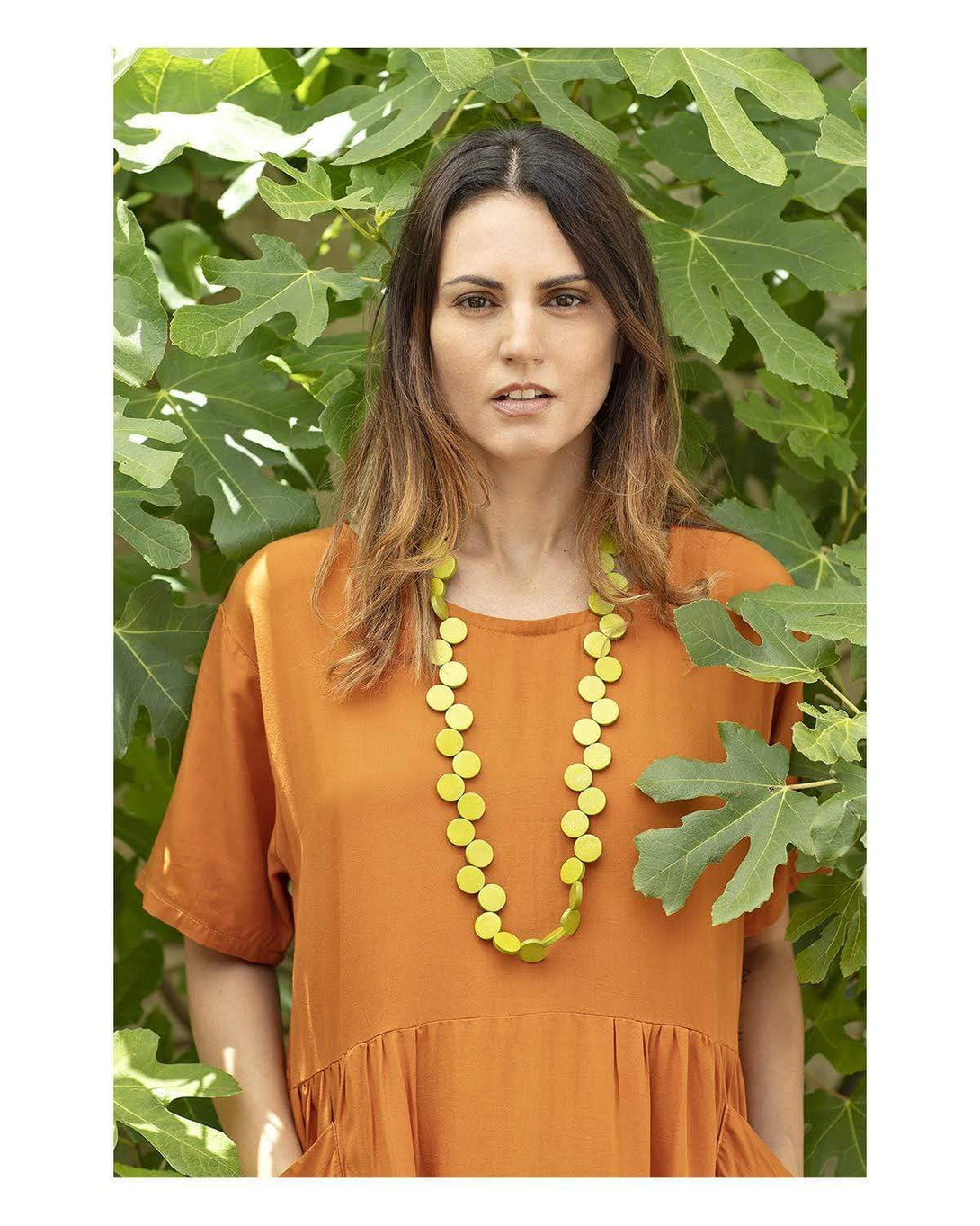 Vestito Mahoti - arancione - Bijondo