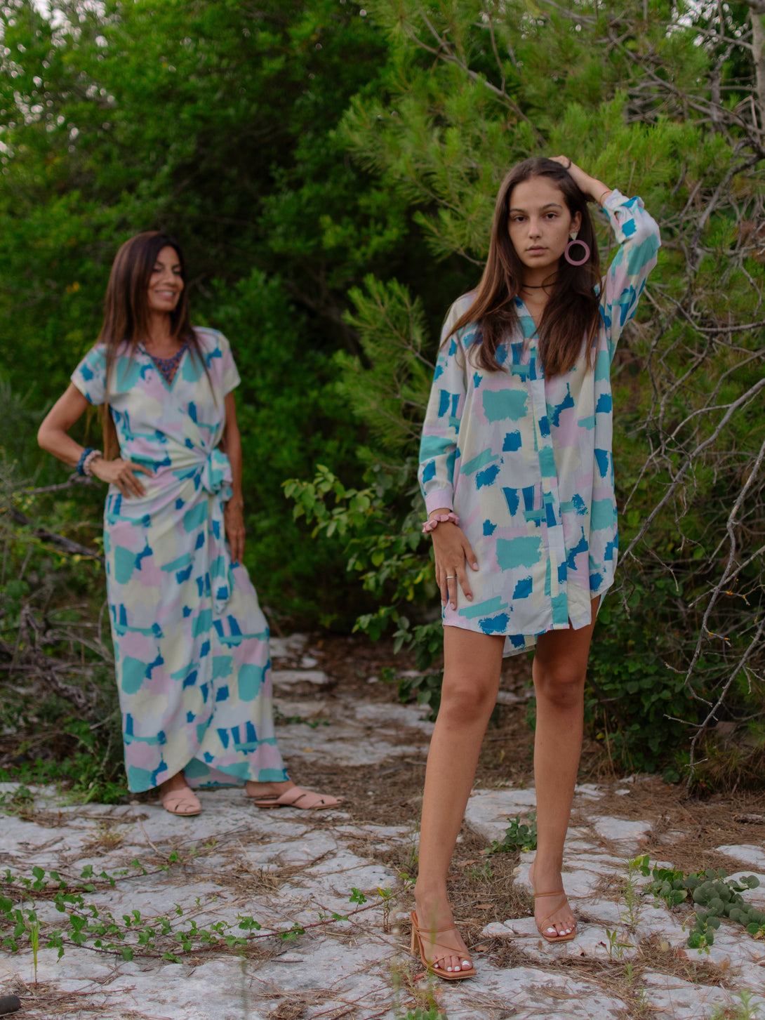 Vestito Maia-blu-Bijondo