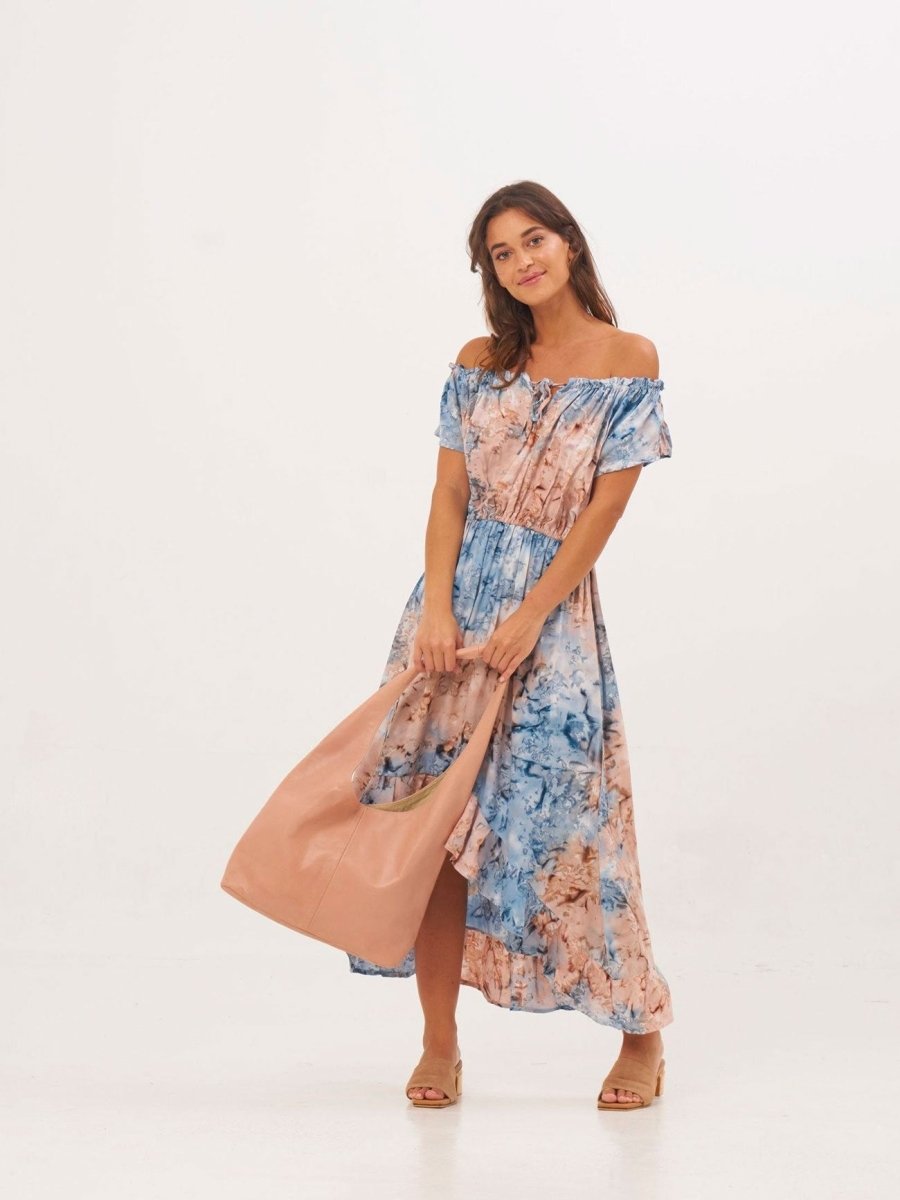 Vestito Mila Tie Dye - rosa - Bijondo