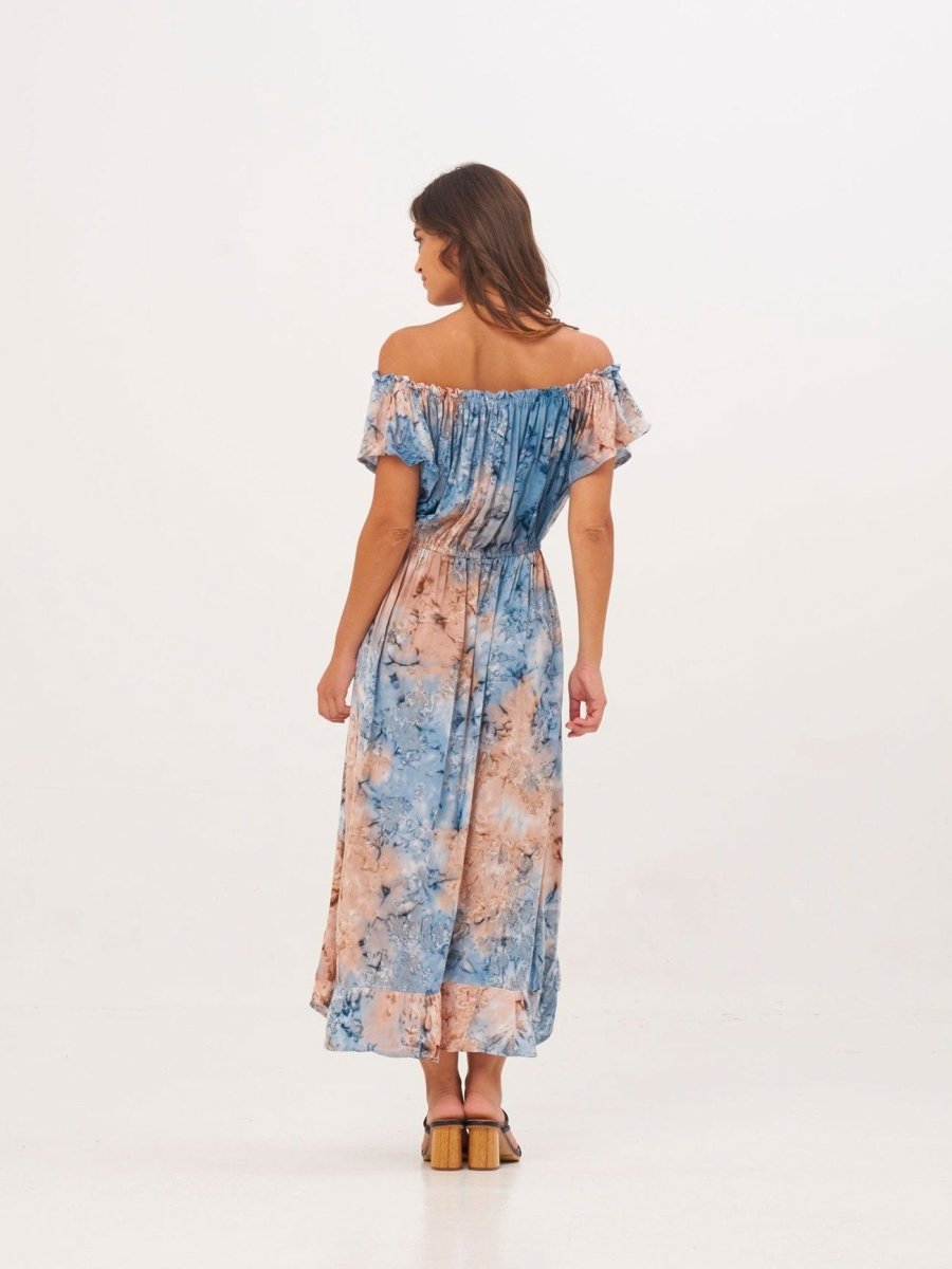 Vestito Mila Tie Dye - rosa - Bijondo