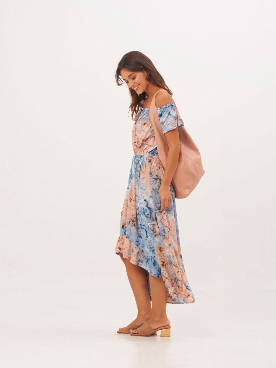 Vestito Mila Tie Dye - rosa - Bijondo