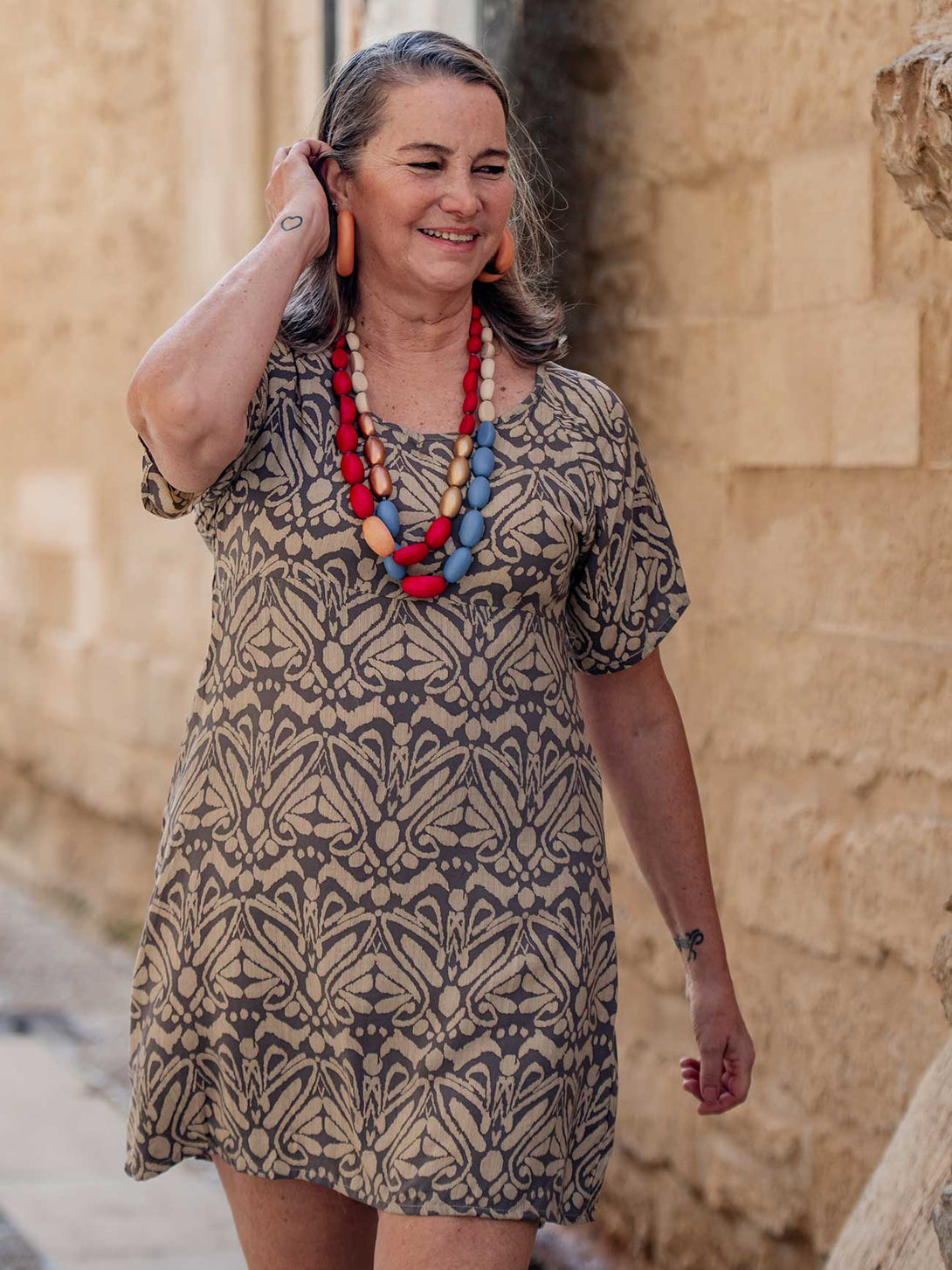 Vestito Mini rayon Linda-Vestito-Bijondo-Bijondo