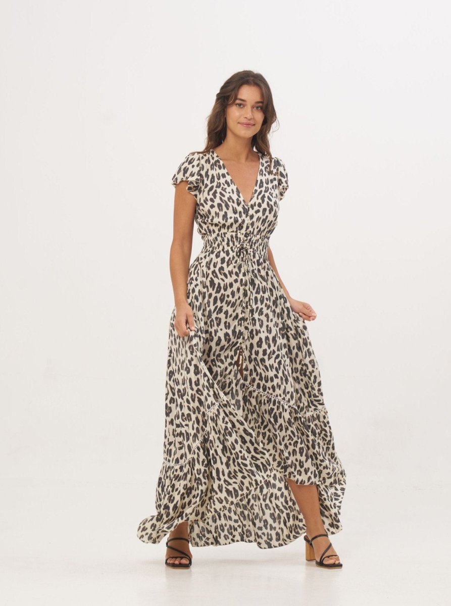 Vestito Nafisa Open Back - bianco - Bijondo