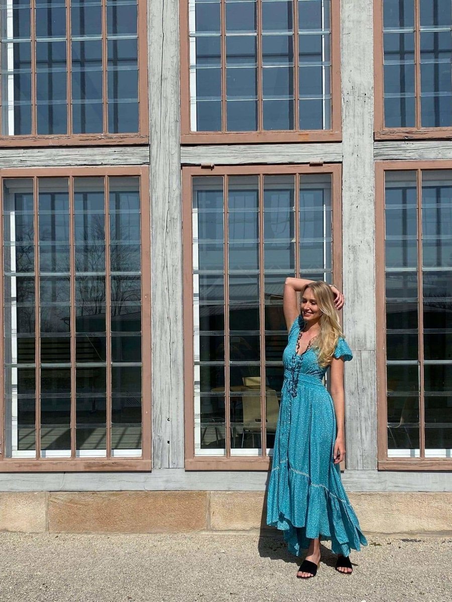 Vestito Nafisa Open Back - leo - Bijondo