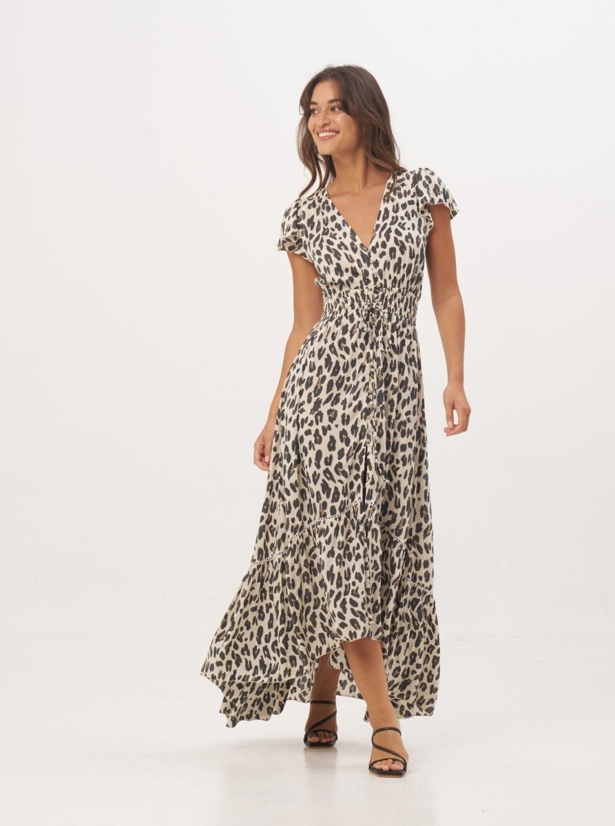 Vestito Nafisa Open Back - leo - Bijondo