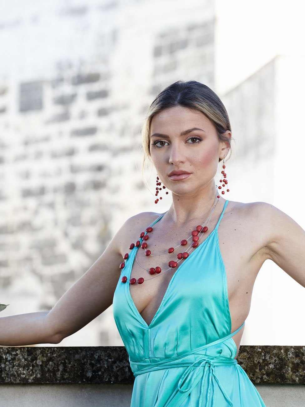 Vestito Niamh - arancione - Bijondo